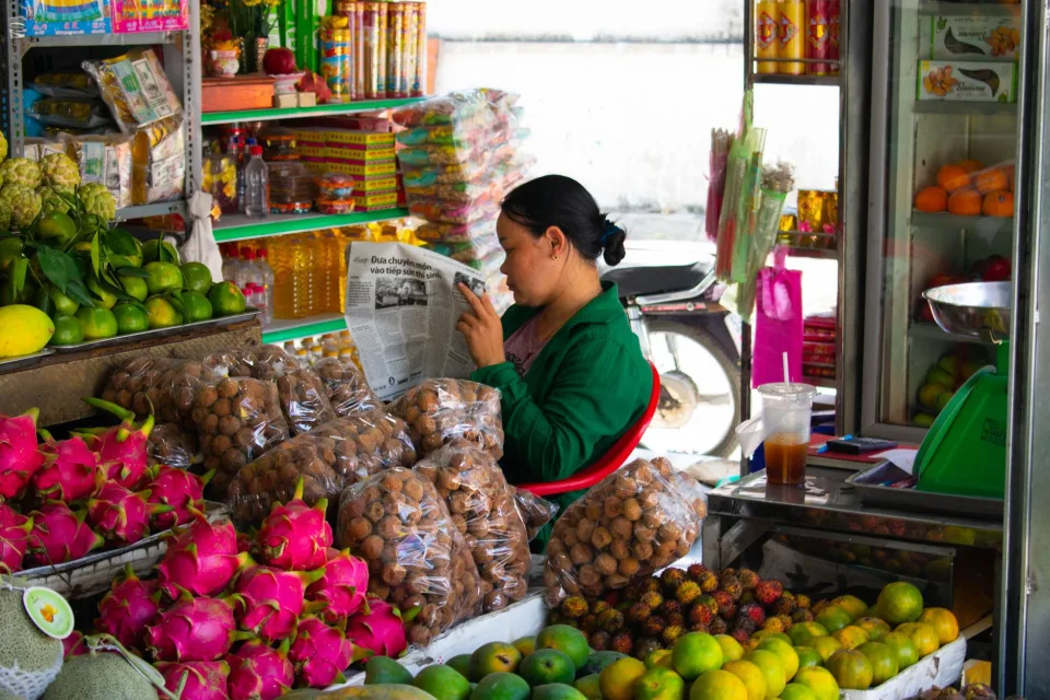 Tủ thịt cá trong ngày